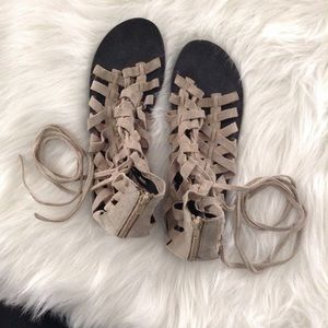 Free People Lace Up Sandals